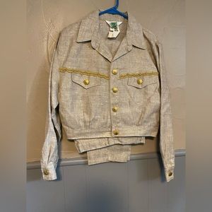 Vintage Opal Dress pants suit in exceptional condition